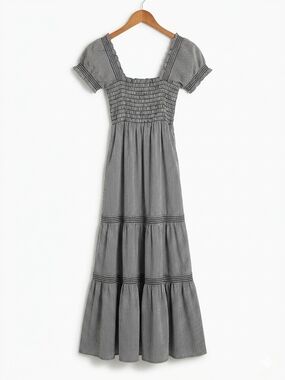 tory burch eyelet embroidered dress Tory Burch Embroidered Eyelet A-Line Midi Dress